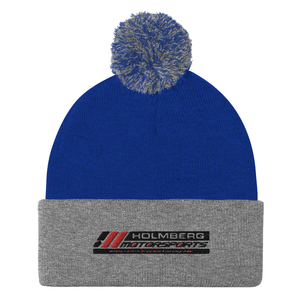 GO Motorsports Shop Winter Beanie Pom Pom